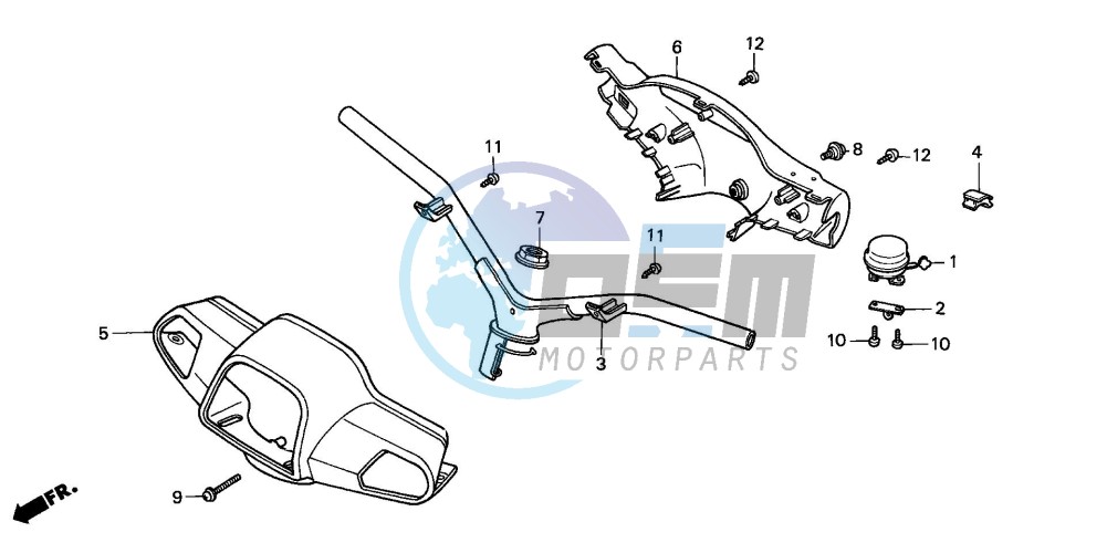 HANDLE PIPE/HANDLE COVER