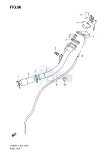 AN650Z ABS BURGMAN EXECUTIVE EU drawing FUEL INLET