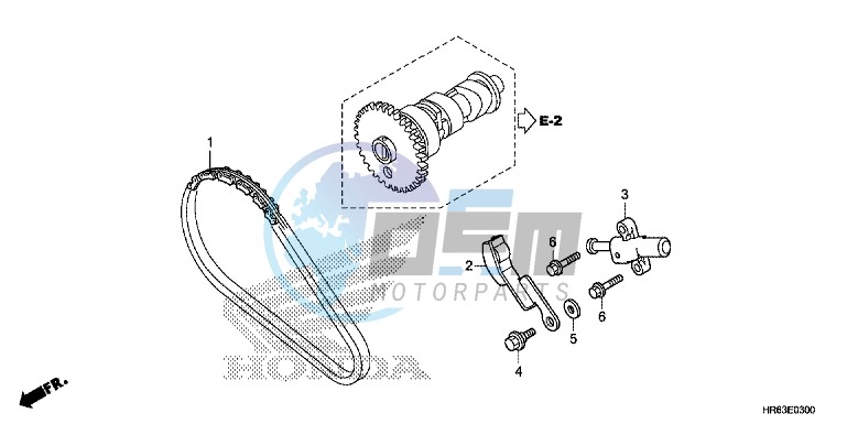 CAM CHAIN/ TENSIONER