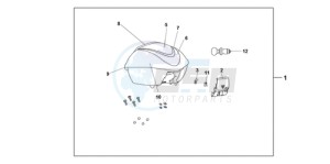 SH1259 Europe Direct - (ED) drawing TOPBOX *NHA16P*