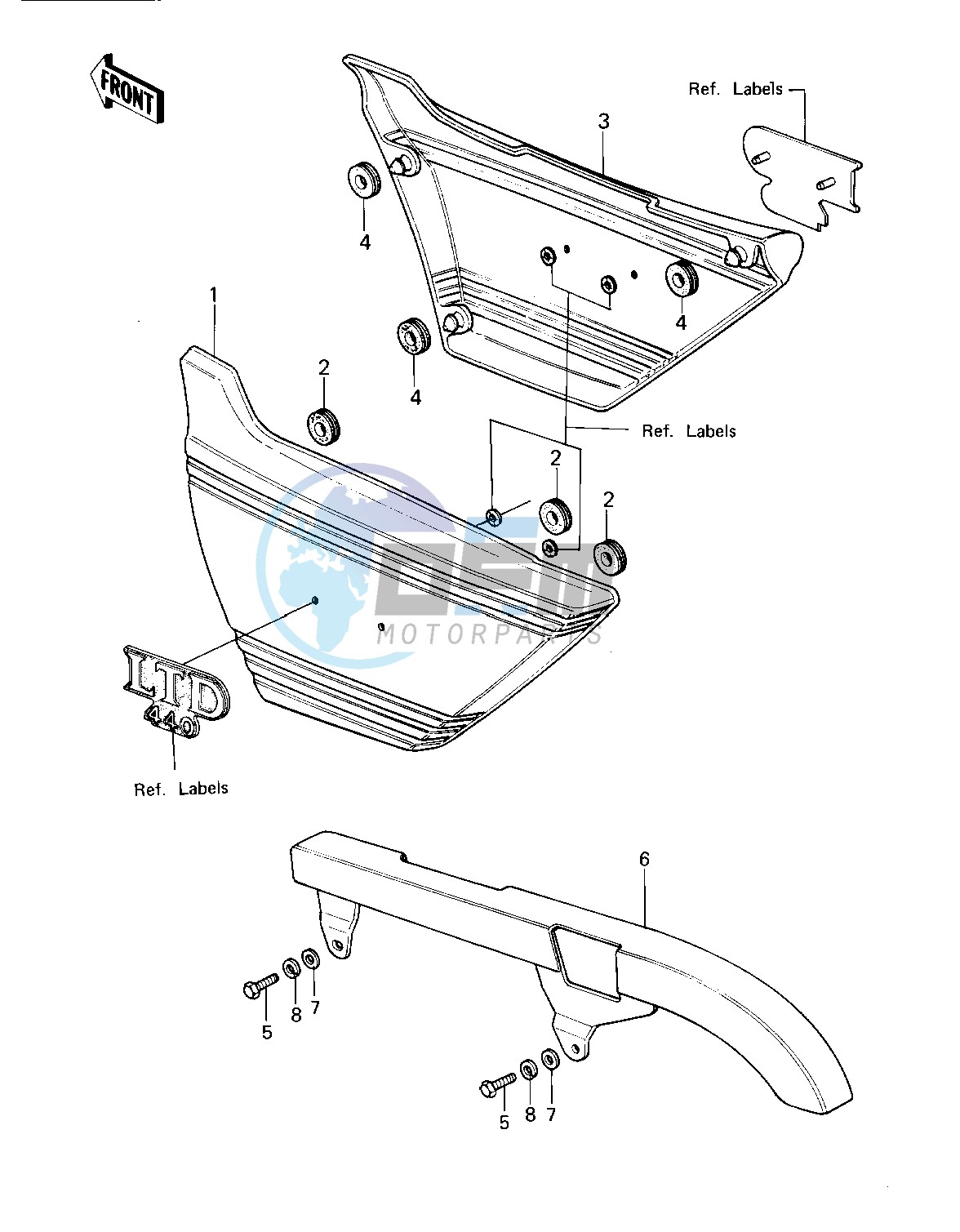 SIDE COVERS_CHAIN COVER -- 80 A1- -