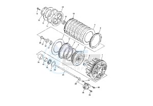 FJR A ABS 1300 drawing CLUTCH