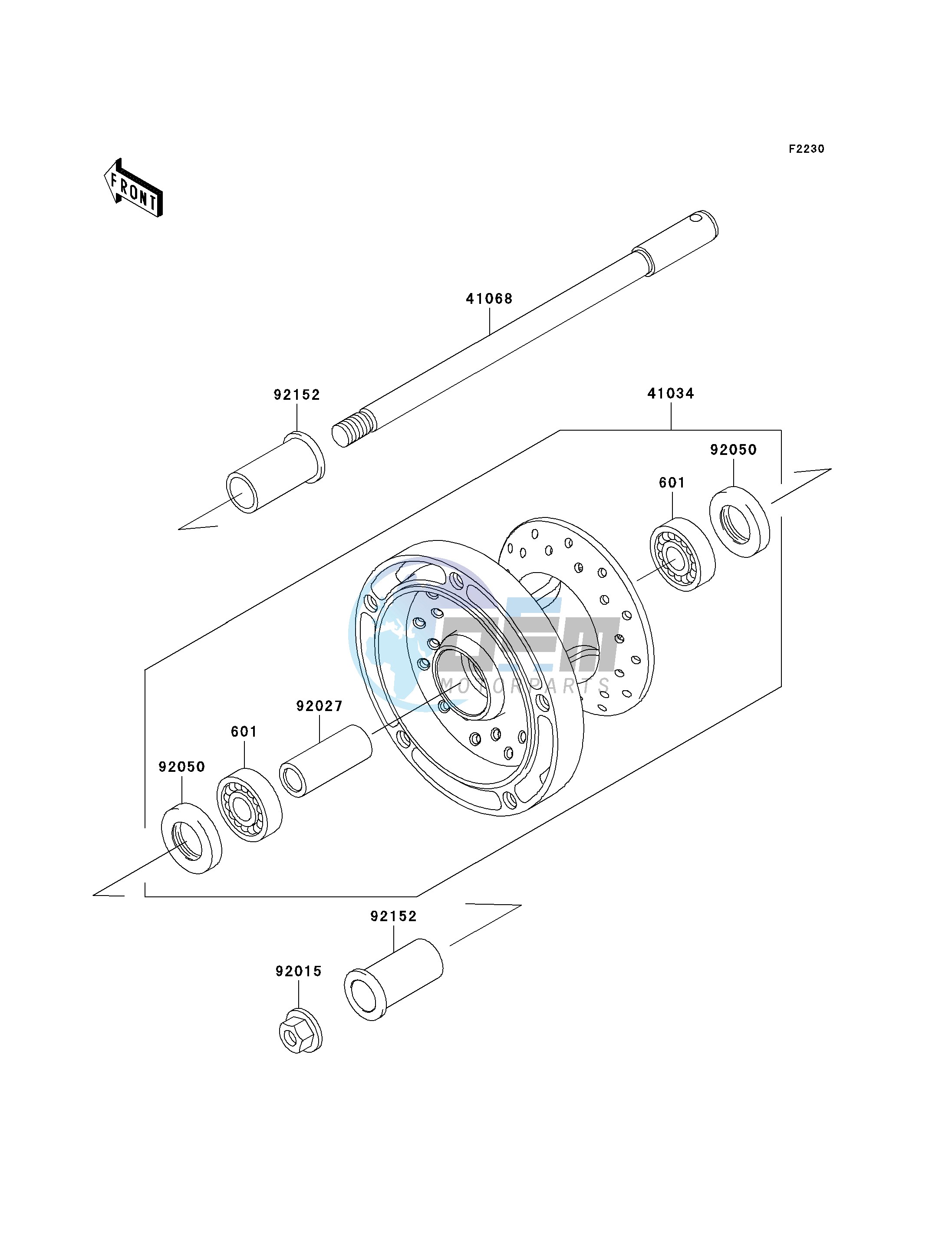 FRONT WHEEL