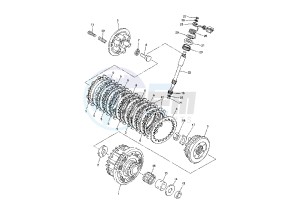 FZ6 600 drawing CLUTCH