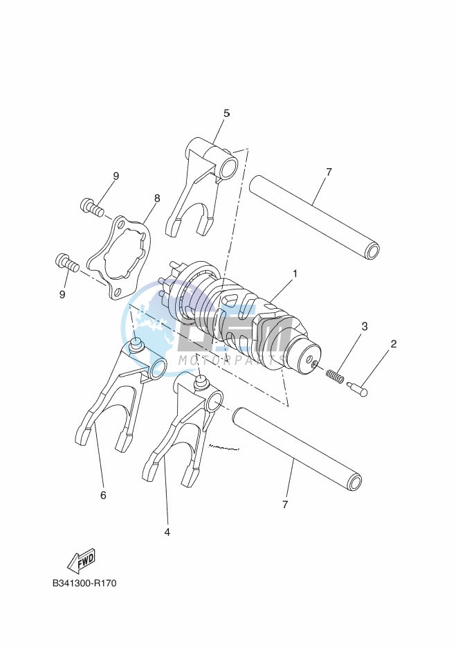 SHIFT CAM & FORK