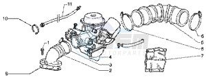 ET4 125 Leader drawing Carburettor inlet