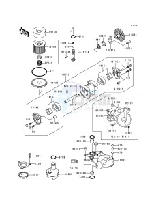 ZG 1200 B [VOYAGER XII] (B10-B14) [VOYAGER XII] drawing OIL PUMP_OIL FILTER