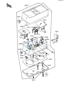 KZ 1300 A (A4) drawing METERS