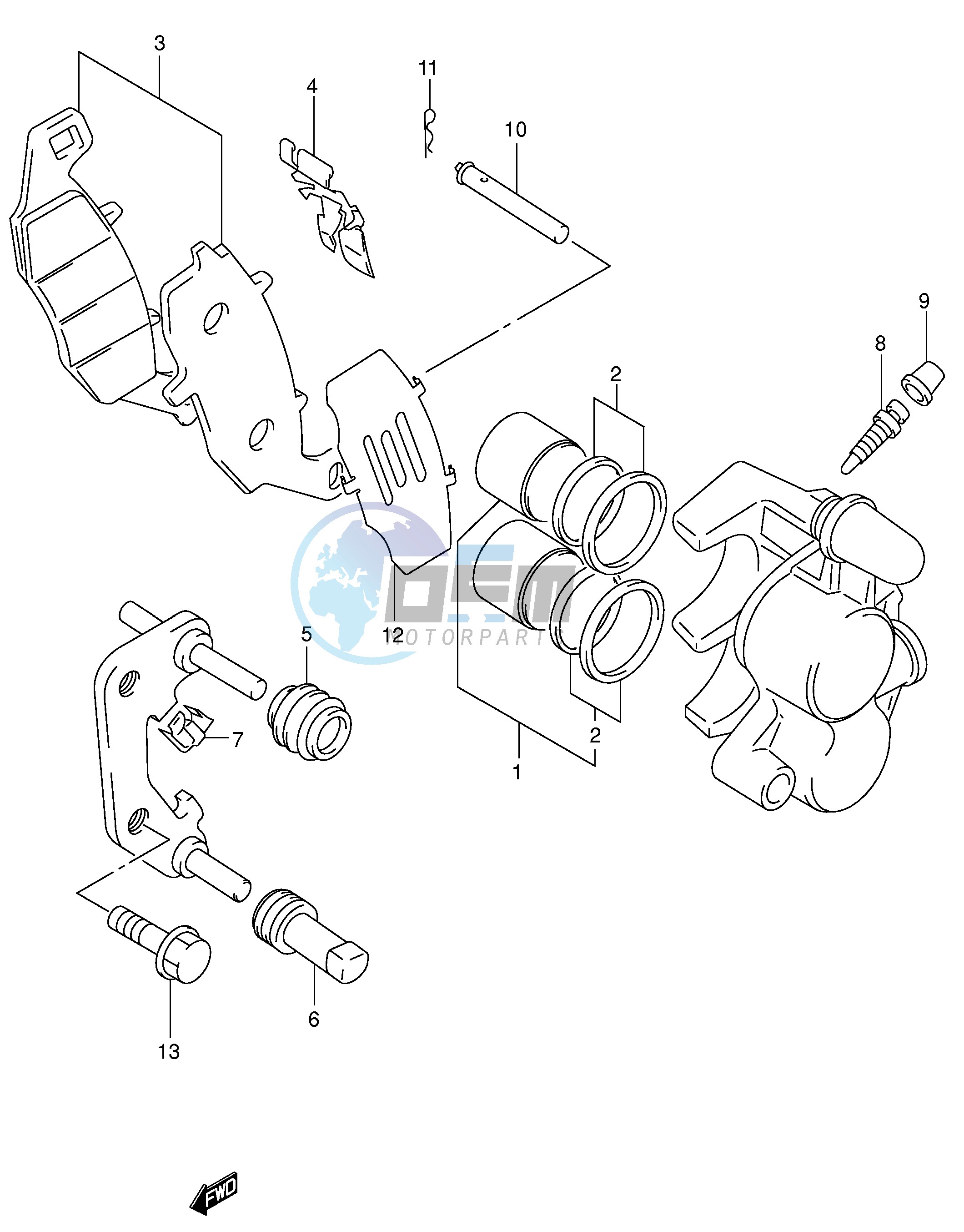 FRONT CALIPER