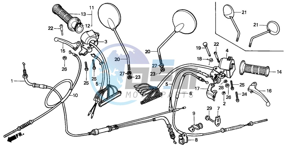 HANDLE LEVER/SWITCH/ CABLE