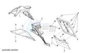 RSV4 1000 APRC R ABS (AU, CA, EU, J, RU, UK, USA) drawing Rear body III