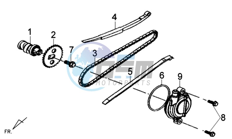 CYLINDER HEAD COVER / CAMSHAFT CHAIN