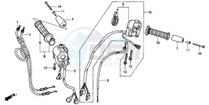 ST1100P drawing SWITCH/CABLE