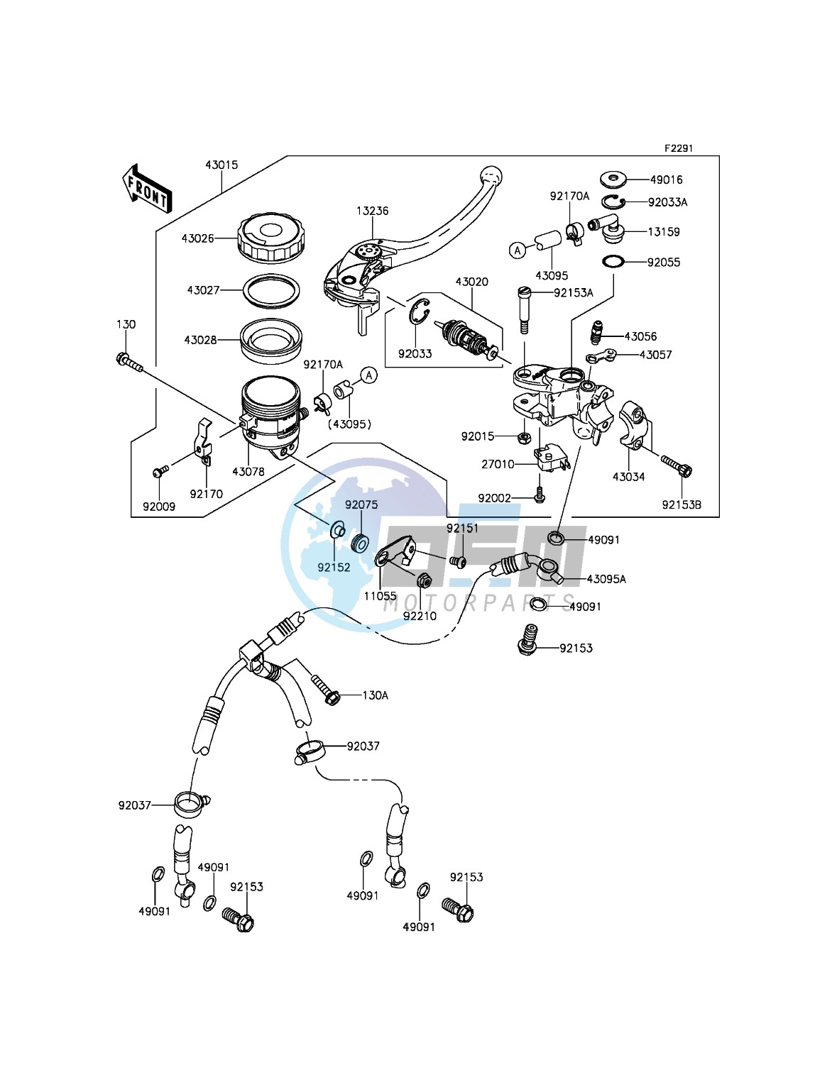 Front Master Cylinder