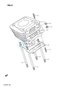 LT230E (E28) drawing CYLINDER