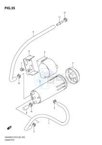 AN400 (E3-E28) Burgman drawing CANISTER (E33)