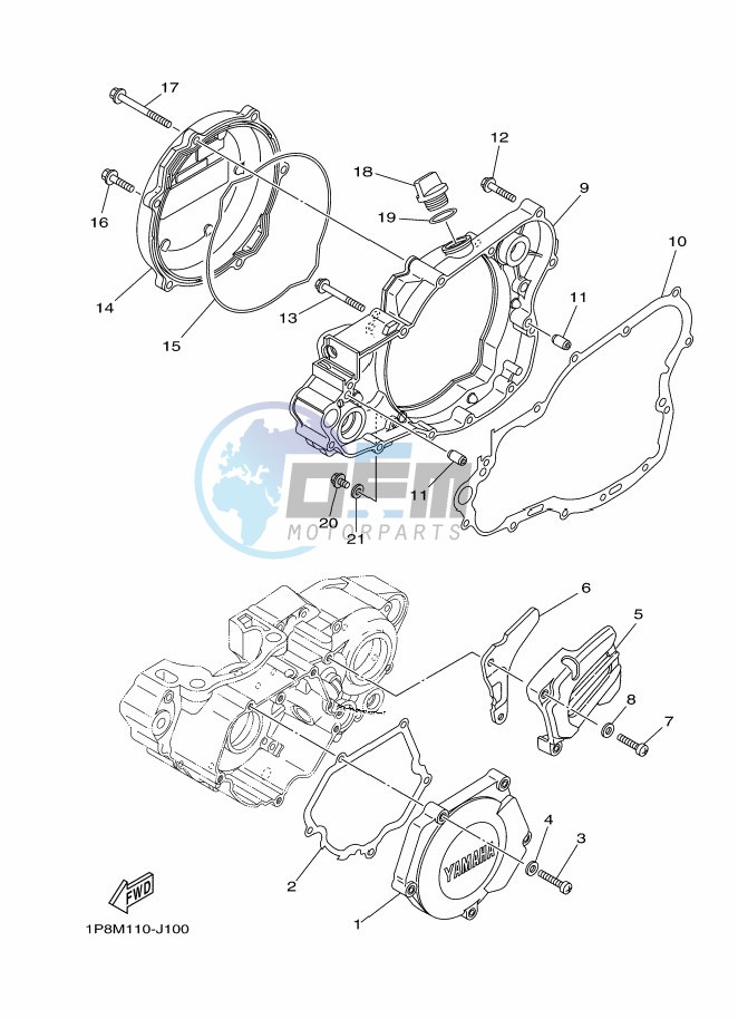 CRANKCASE COVER 1