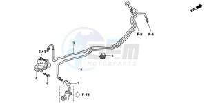 CBR1100XX SUPER BLACKBIRD drawing PROPORTIONING CONTROL VALVE