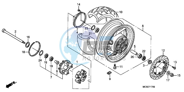 REAR WHEEL