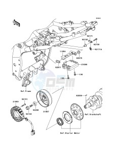 Z1000 ZR1000B7F FR GB XX (EU ME A(FRICA) drawing Generator