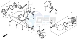 VT750C2 drawing WINKER