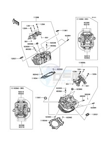 VN1700_CLASSIC_ABS VN1700FBF GB XX (EU ME A(FRICA) drawing Cylinder Head