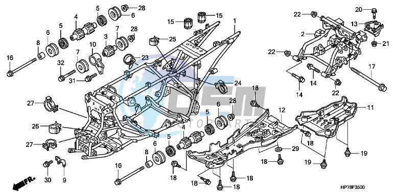 METER VISOR/WINDSCREEN