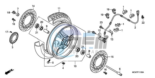 FRONT WHEEL