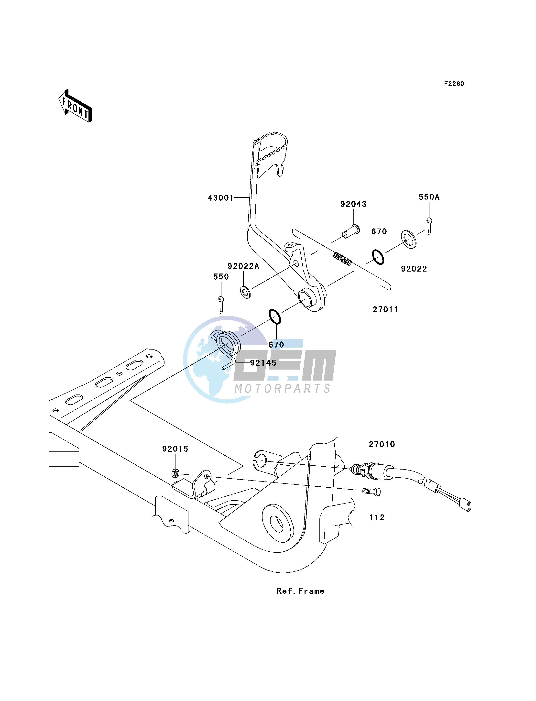 BRAKE PEDAL