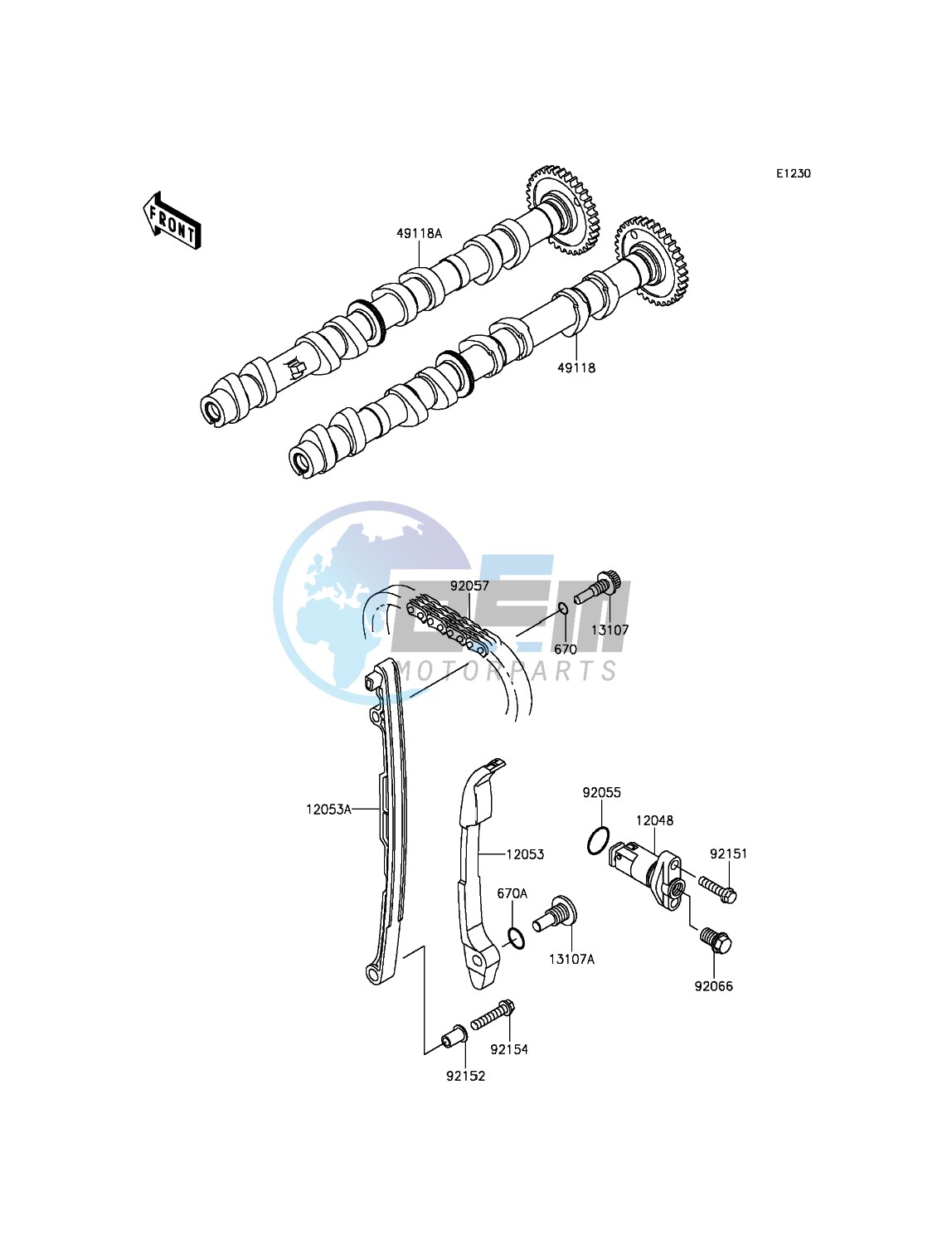 Camshaft(s)/Tensioner