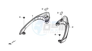 Joymax 300i ABS drawing GRIP BAR  L / R