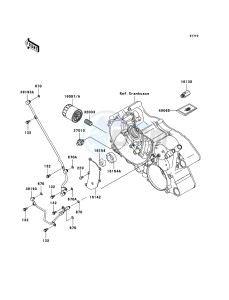 KVF360 4x4 KVF360A8F EU GB drawing Oil Pump