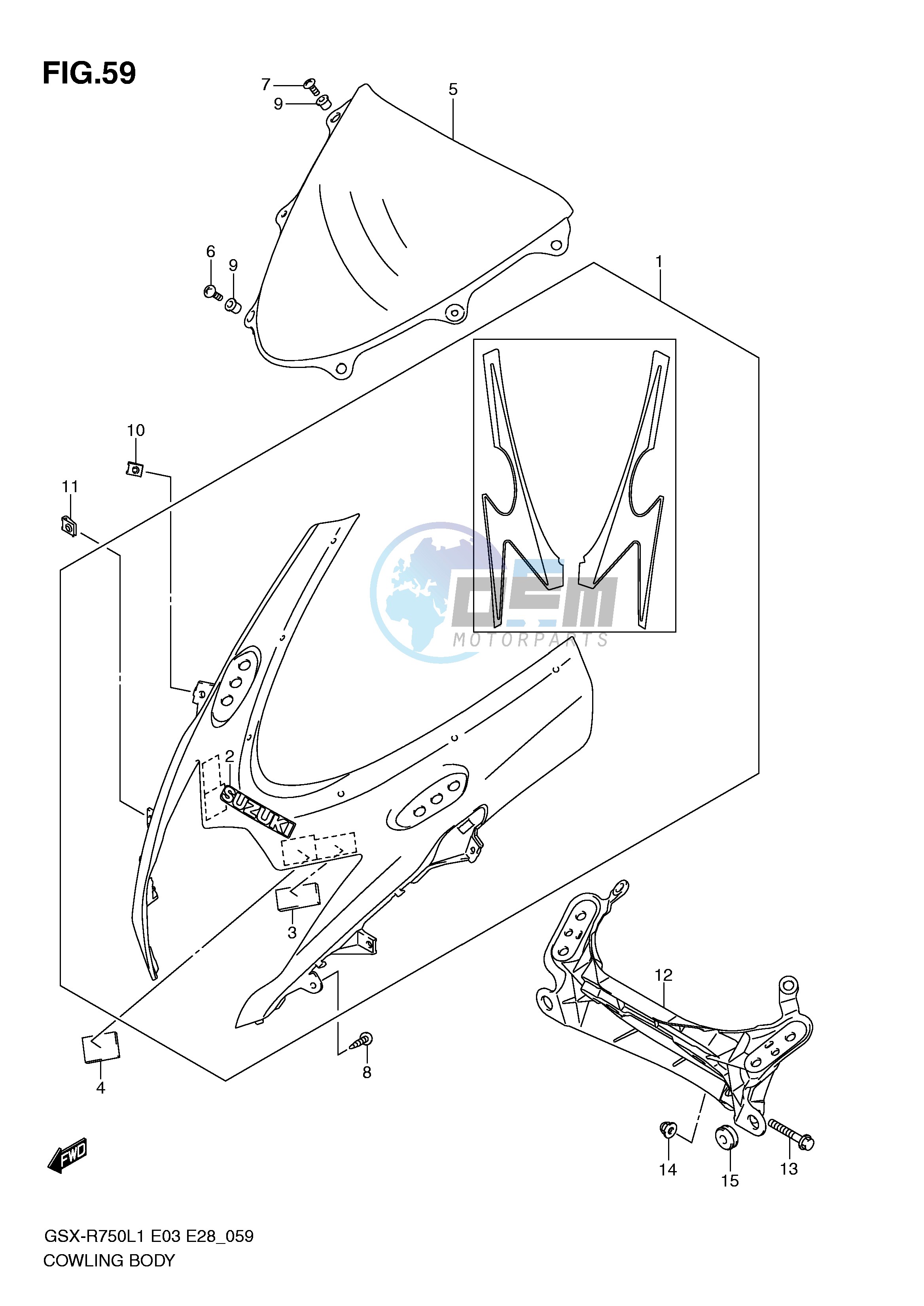 COWLING BODY