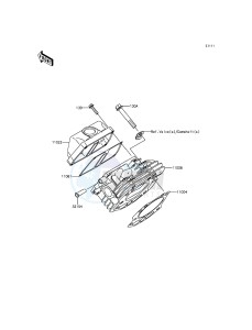 MULE 610 4x4 KAF400AGF EU drawing Cylinder Head