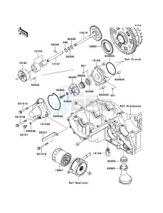 Z1000 ZR1000-A3H FR GB XX (EU ME A(FRICA) drawing Oil Pump