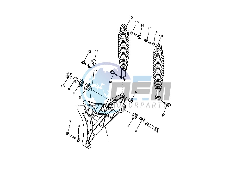 REAR SHOCK ABSORBER