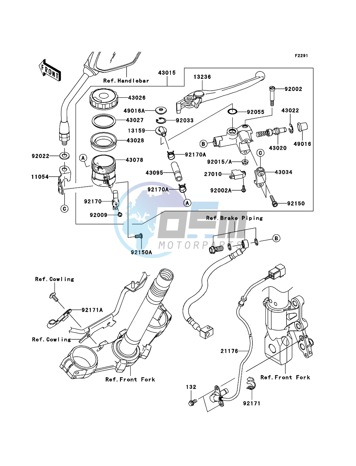 Front Master Cylinder