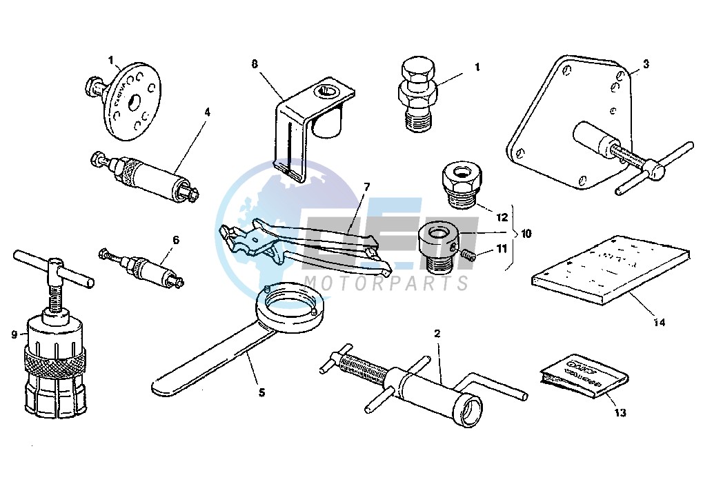 WORKSHOP SERVICE TOOLS