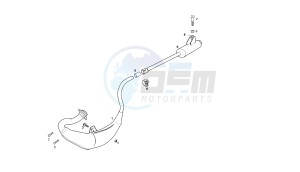 GPR R - GPR REPLICA - 50 CC EU2 drawing EXHAUST