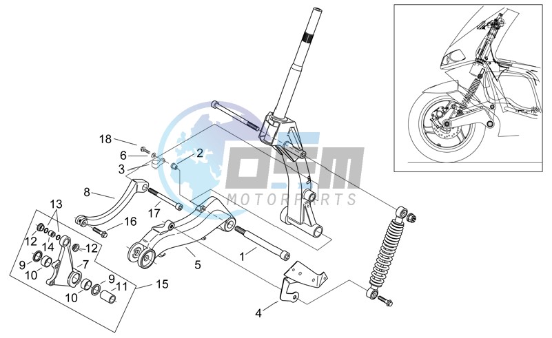 Front shock absorber I