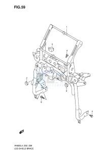 AN650 drawing LEG SHIELD BRACE