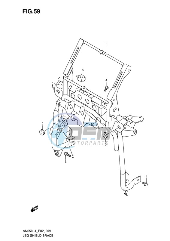 LEG SHIELD BRACE