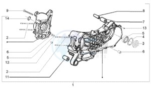 Liberty 50 4t RST ptt (F) France drawing Crankcase