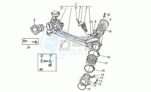 Daytona 1000 RS RS drawing Throttle body