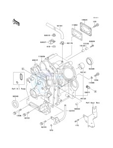 KAF 620 B [MULE 2520 TURF] (B6) [MULE 2520 TURF] drawing CRANKCASE