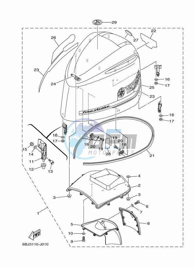 FAIRING-UPPER