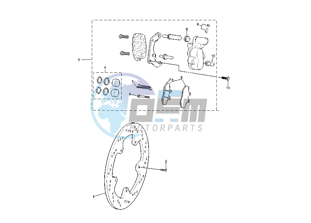 FRONT BRAKE CALIPER