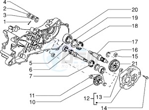 SKR 80 city drawing Rear wheel shaft