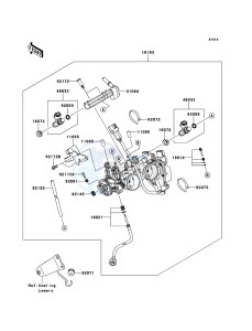 NINJA 250R EX250KBF GB XX (EU ME A(FRICA) drawing Throttle