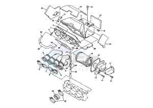 FJR 1300 drawing INTAKE